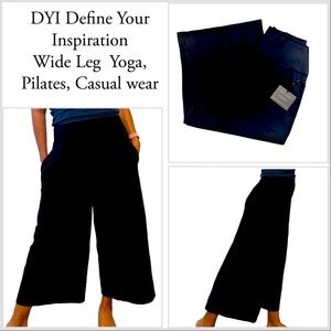 Black Wide leg Yoga and Pilates Pants Define Your Inspirations
